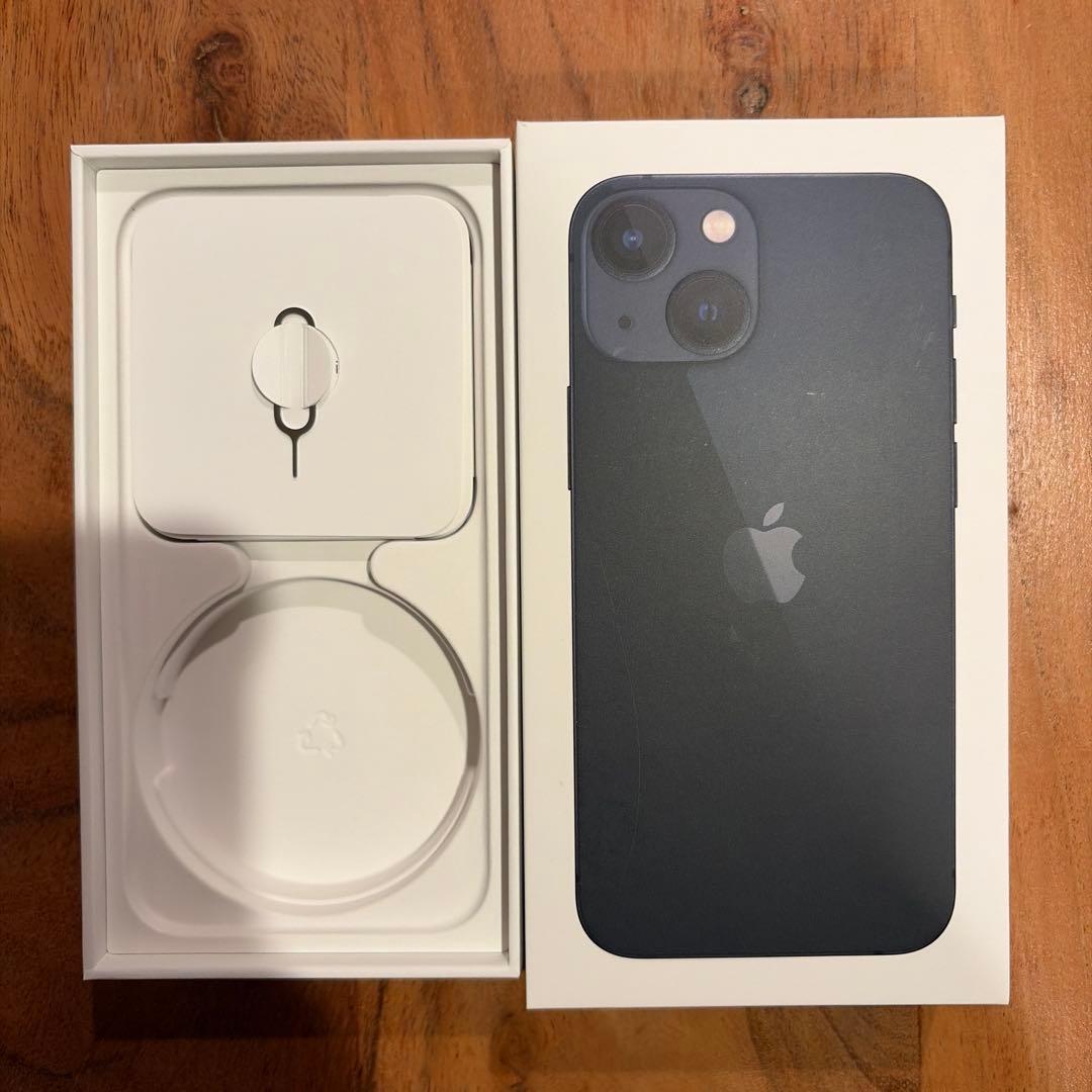 iPhone13mini本体 バッテリー100% ミッドナイト