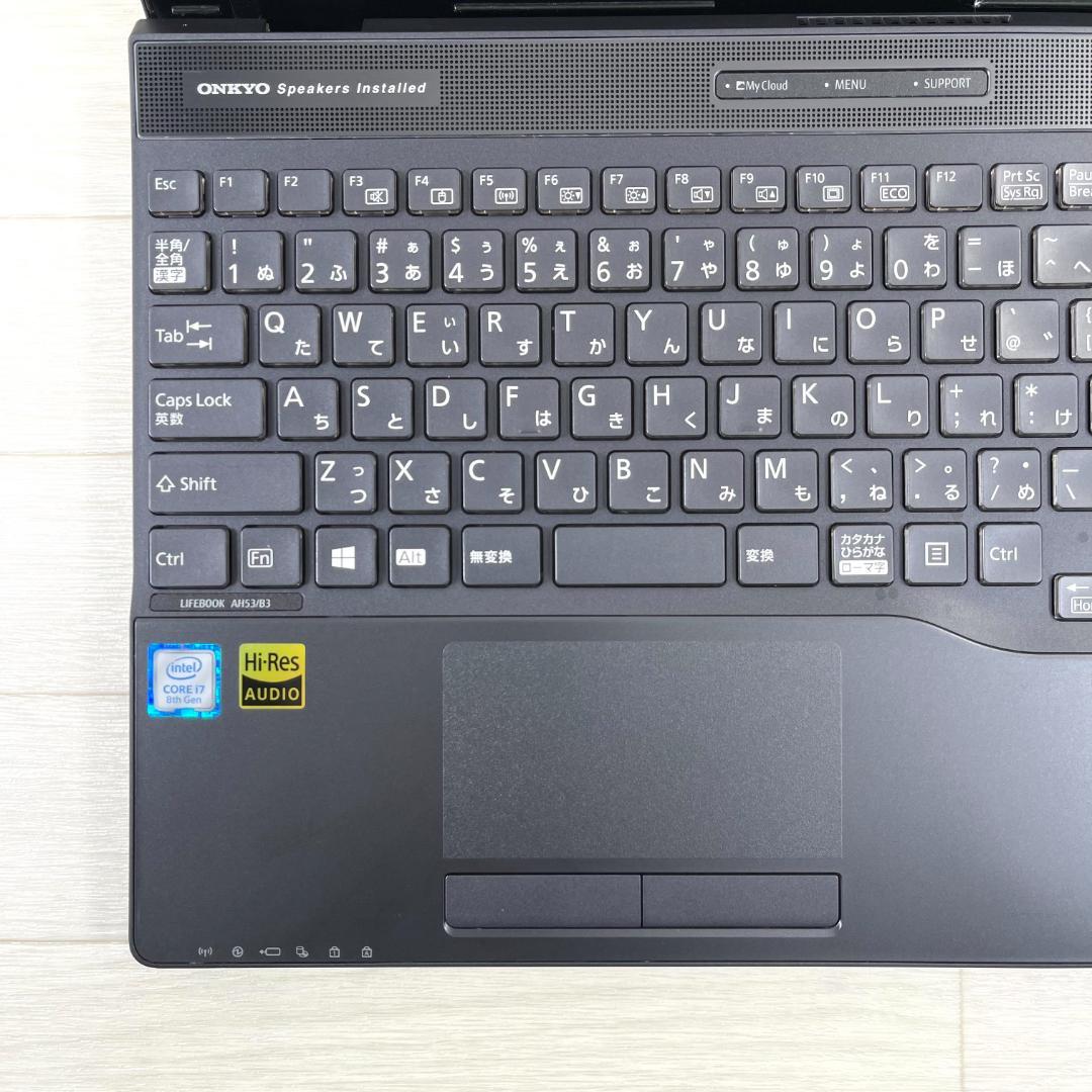 富士通 第8世代 i7 新品SSD512＋HDD メモリ16G ノートパソコン
