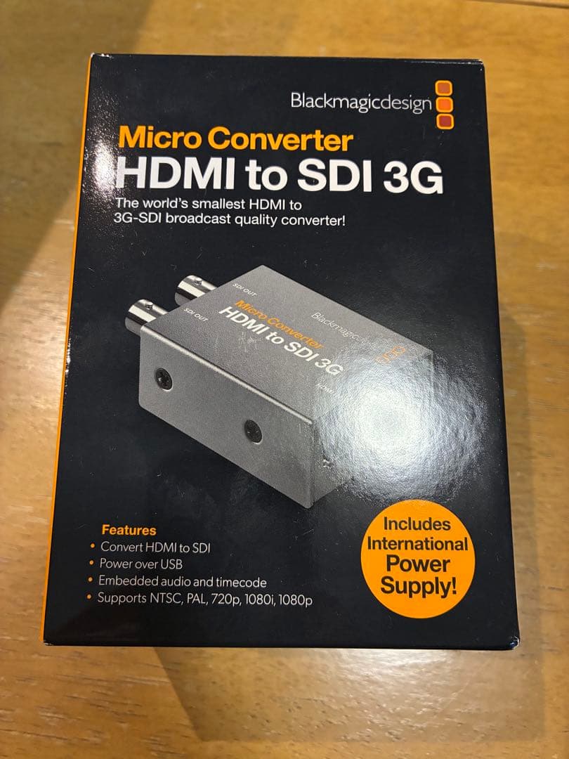 分配器・切替器 BlackmagicMicro Converter HDMI to SDI 3G