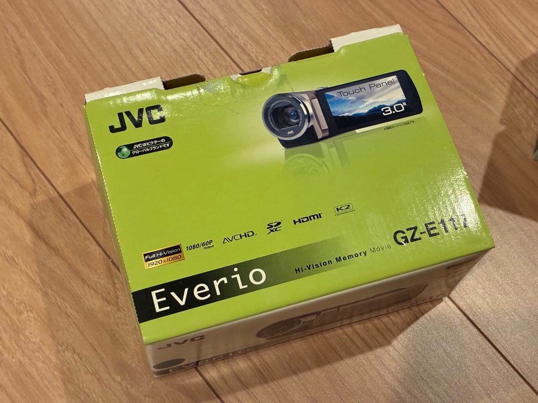 JVC Everio フルHD ビデオカメラ CU-BD5-G
