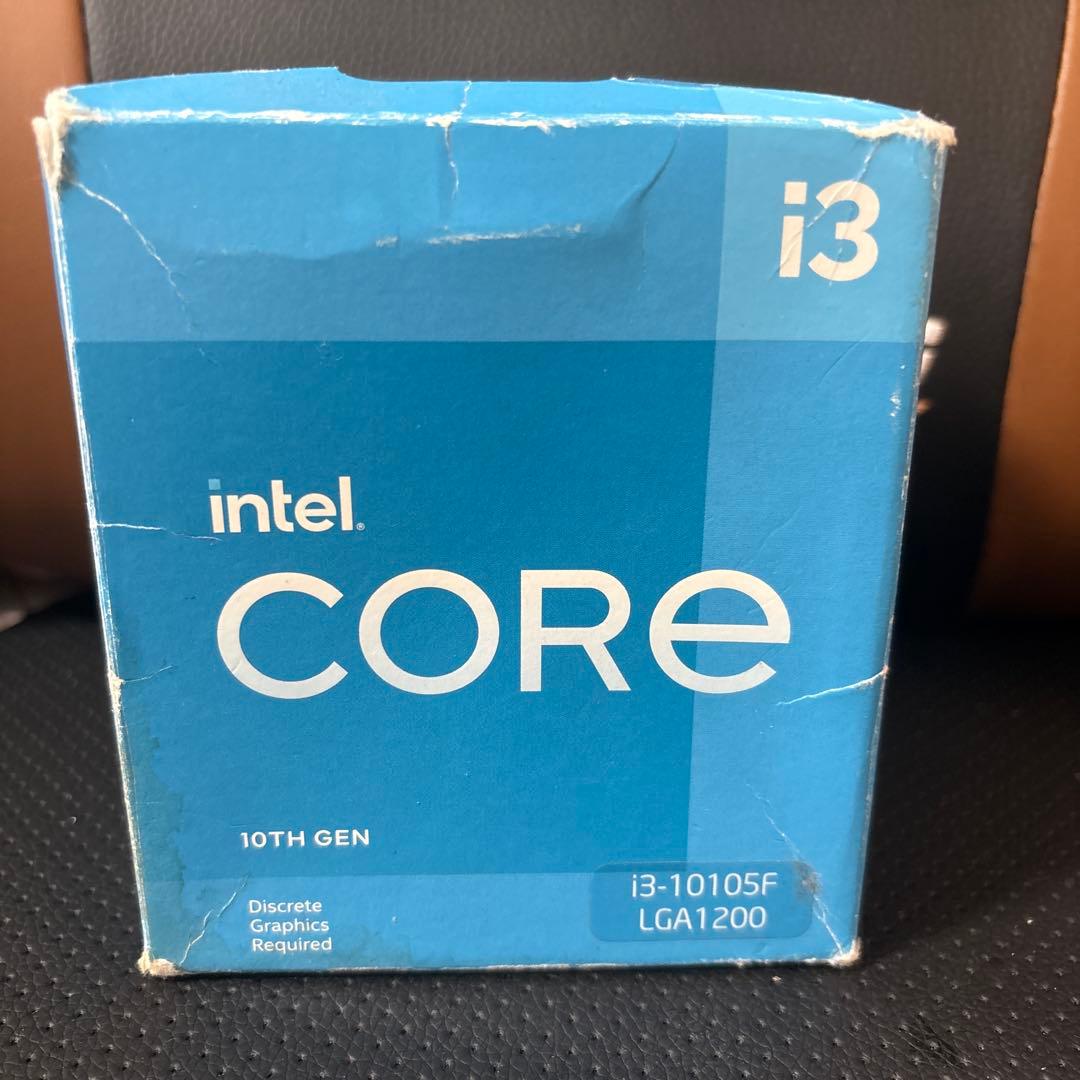 Intel Core i3-10105f 4C8T 動作確認済み 箱あり