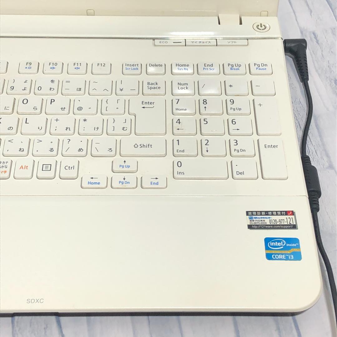 NEC ノートパソコン本体 Core i3/500GB/8GB/Win10搭載