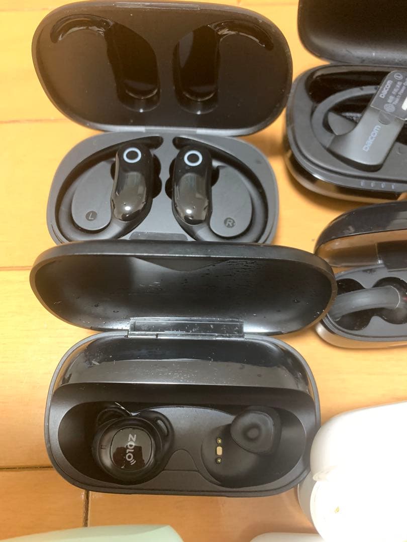ジャンク品　ワイヤレスイヤホンセット（複数モデル）