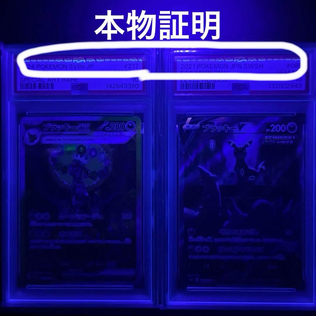 ブラッキーex SAR ブラッキーV SR PSA10 ２枚セット