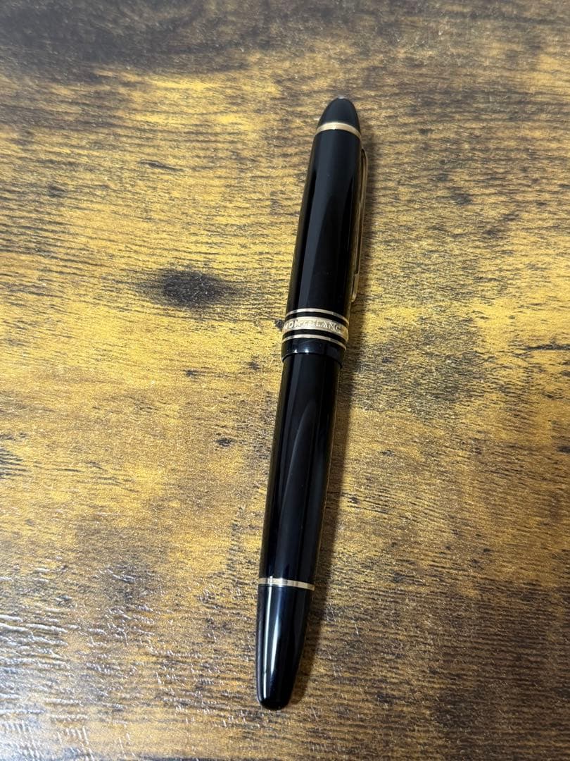 新品未使用　18C 全金　エボナイトペン芯　146 モンブラン　万年筆　F