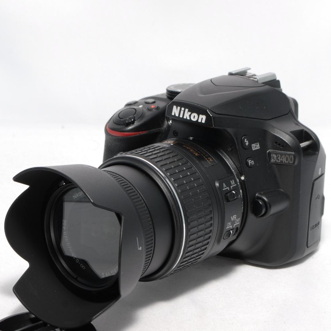 ✨Nikon D3400✨手振れ補正✨初心者モデル✨Wi-Fi付✨一眼レフ