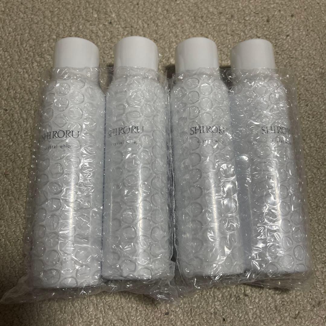 新品未開封　SHIRORUの洗顔料4本セット