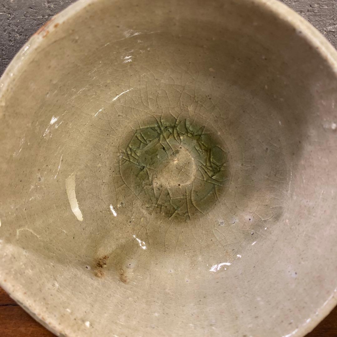A.時代物 骨董品 湯冷し 片口鉢 萩焼 清水 釉薬 貫入 陶器製 コレクション