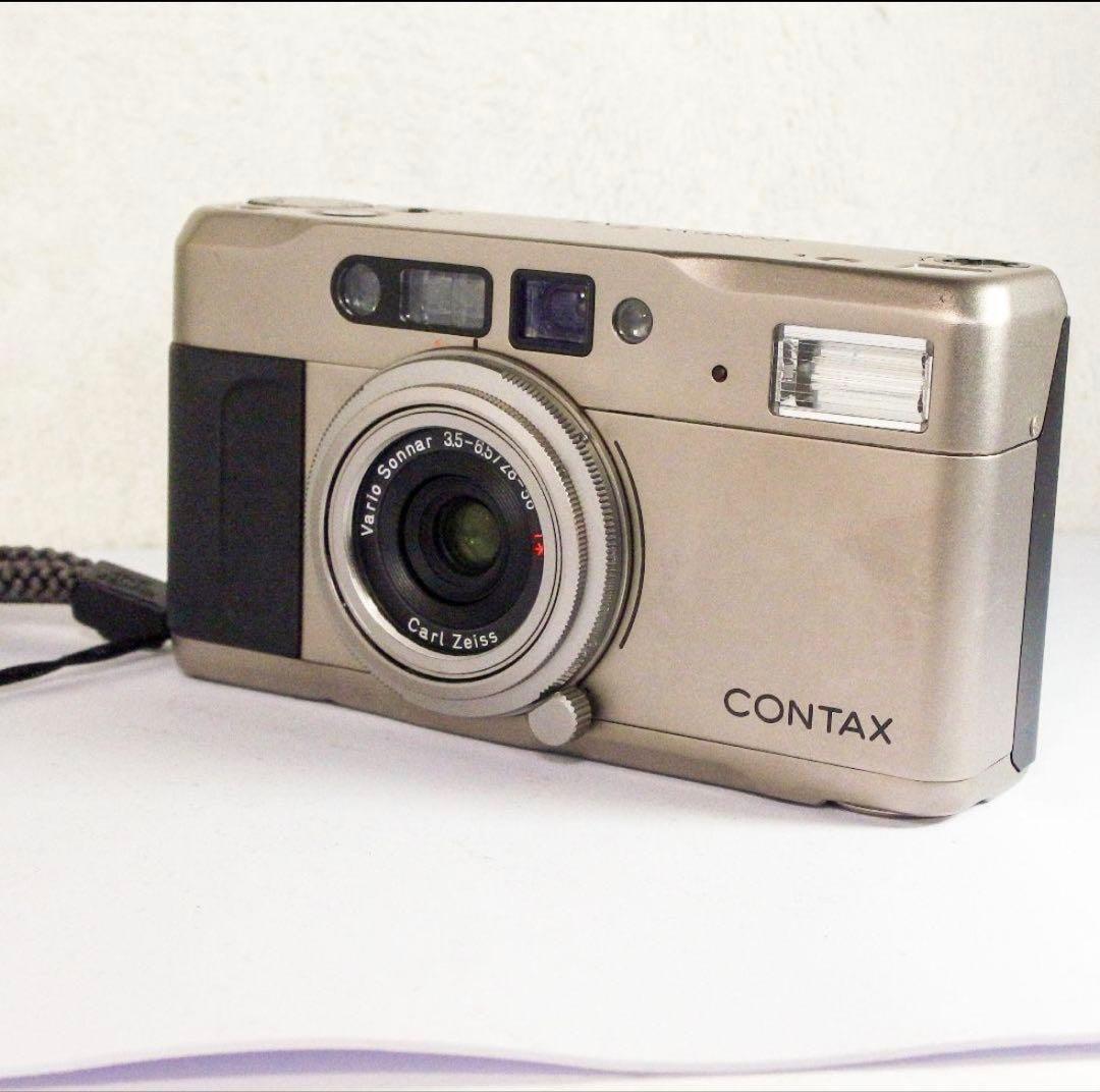 完動美品 コンタックスCONTAX TVS フィルム装填 動確認OK♪