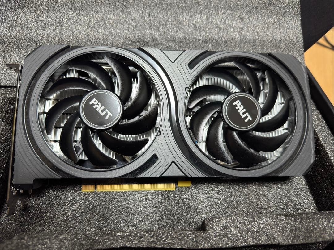 グラフィックボード・グラボ・ビデオカード GeForce RTX 4060 Infinity 2 8GB Palit