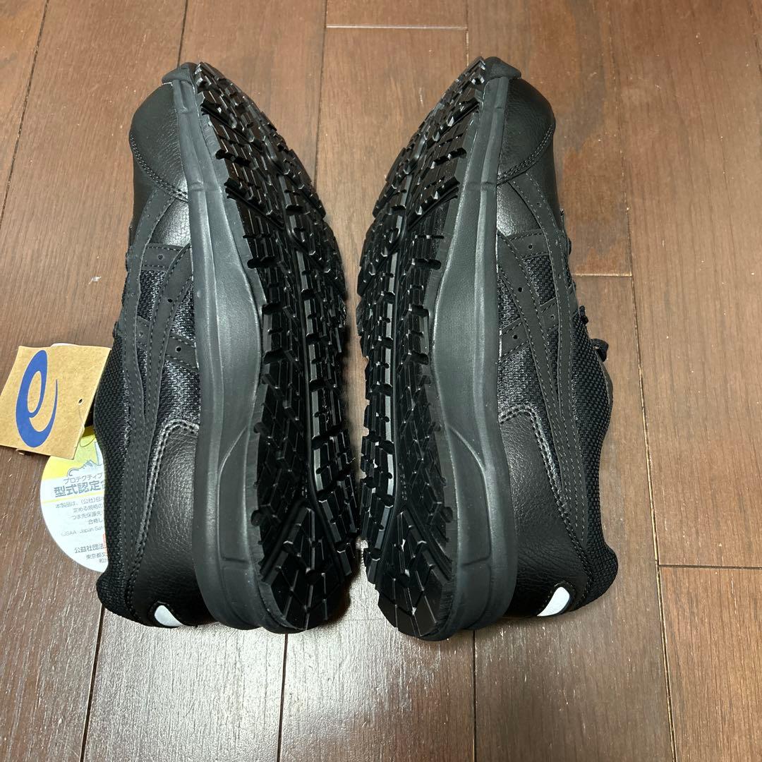 asics アシックス　安全靴　26.0cm ブラック　　タグ付き美品