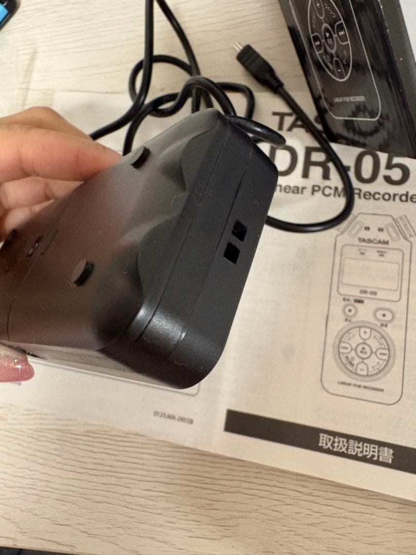 TASCAM DR-05 リニアPCMレコーダー
