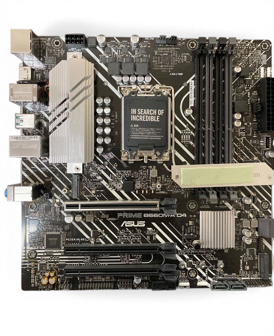 マザーボード ASUS PRIME B660M-A D4