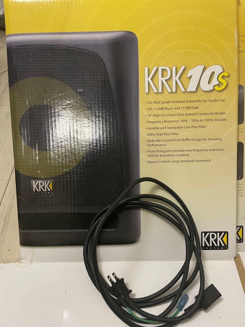 KRK 10s サブウーファー