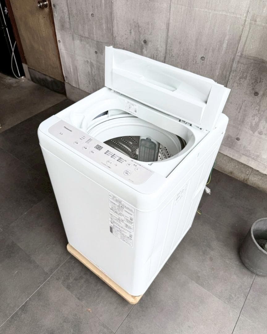 設置まで✨ Panaosnic 一人暮らし洗濯機 5kg✨ 2024年製⭕️