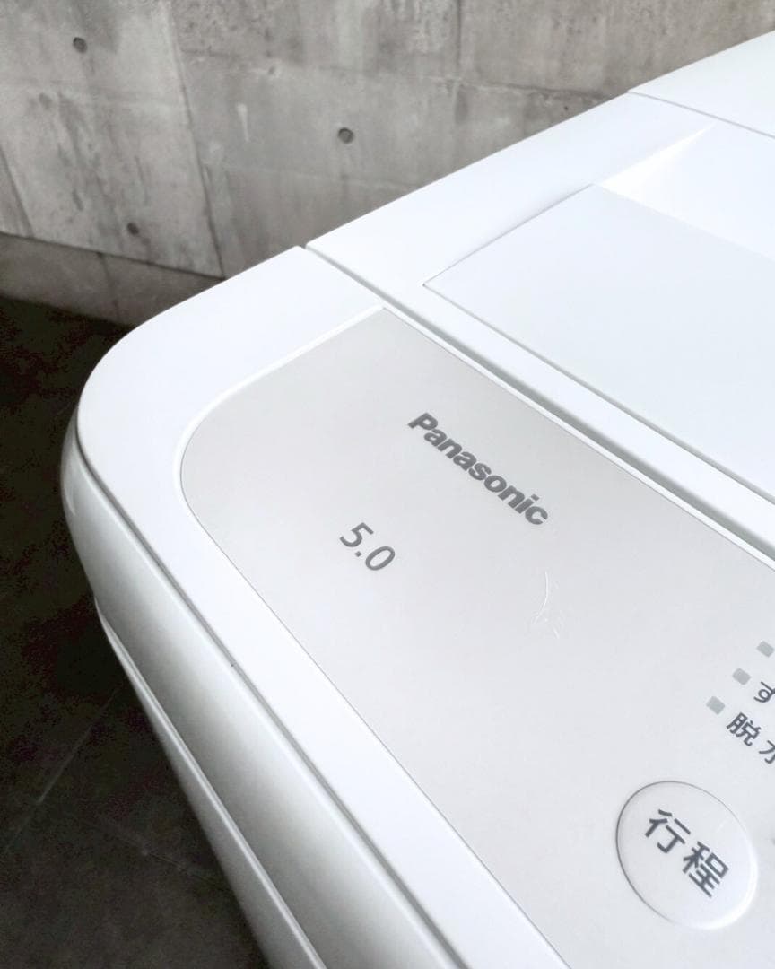 設置まで✨ Panaosnic 一人暮らし洗濯機 5kg✨ 2024年製⭕️