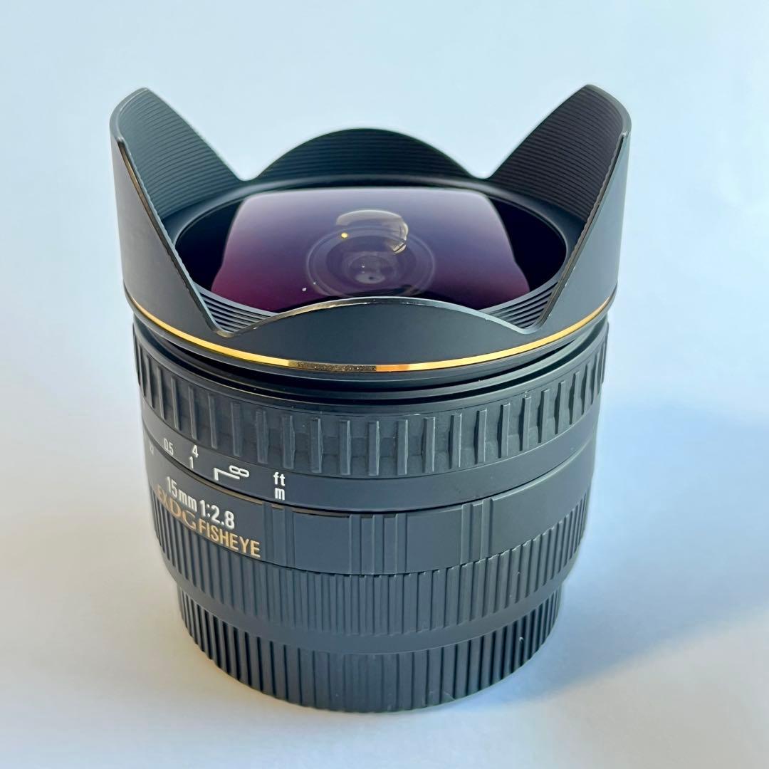 レンズ(単焦点) SIGMA 15mm F2.8 EX DG DIAGONAL FISHEYE