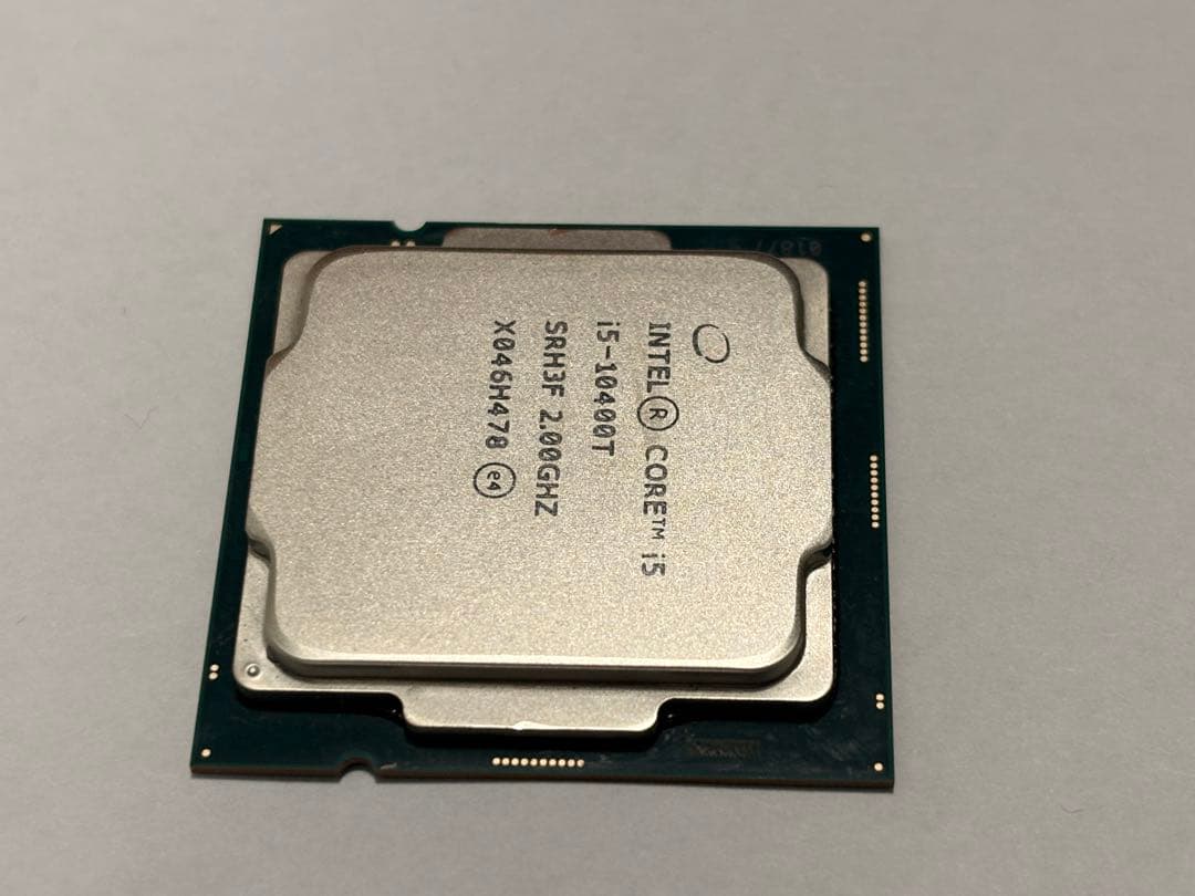 CPU Intel Core i5-10400T CPU 2.00GHz