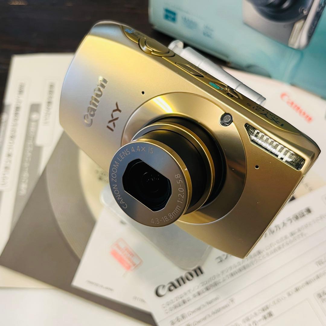 美品　キャノン IXY31S ゴールド コンパクトデジタルカメラ