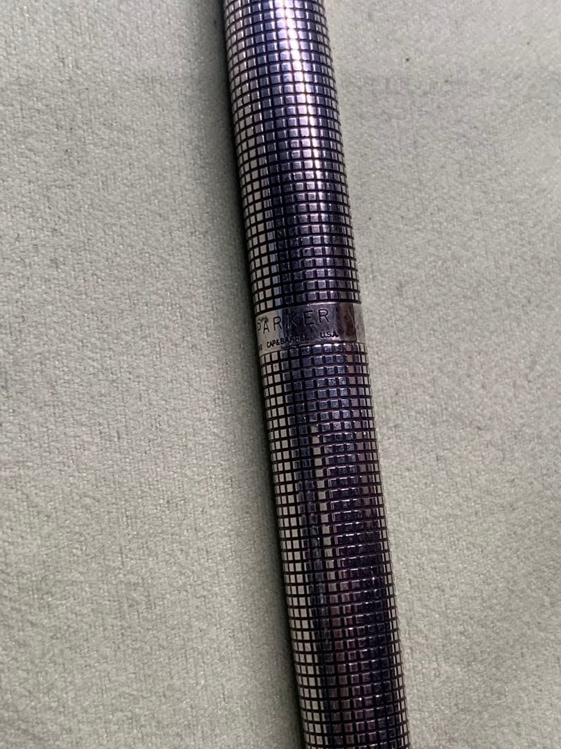 PARKER STARLING シルバー　万年筆　14K