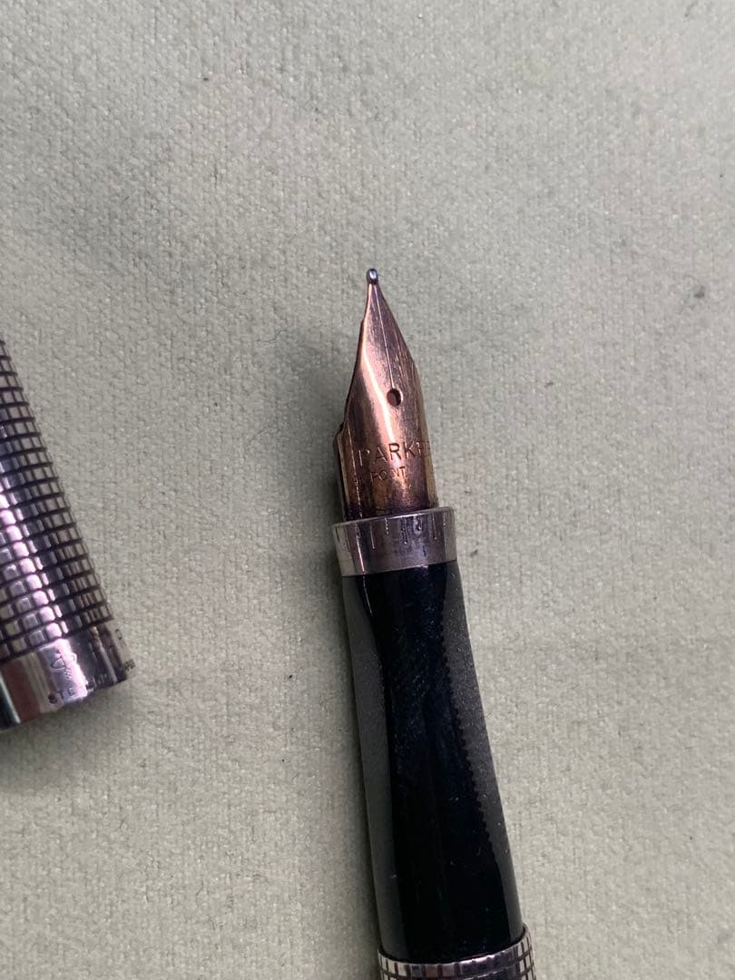 PARKER STARLING シルバー　万年筆　14K