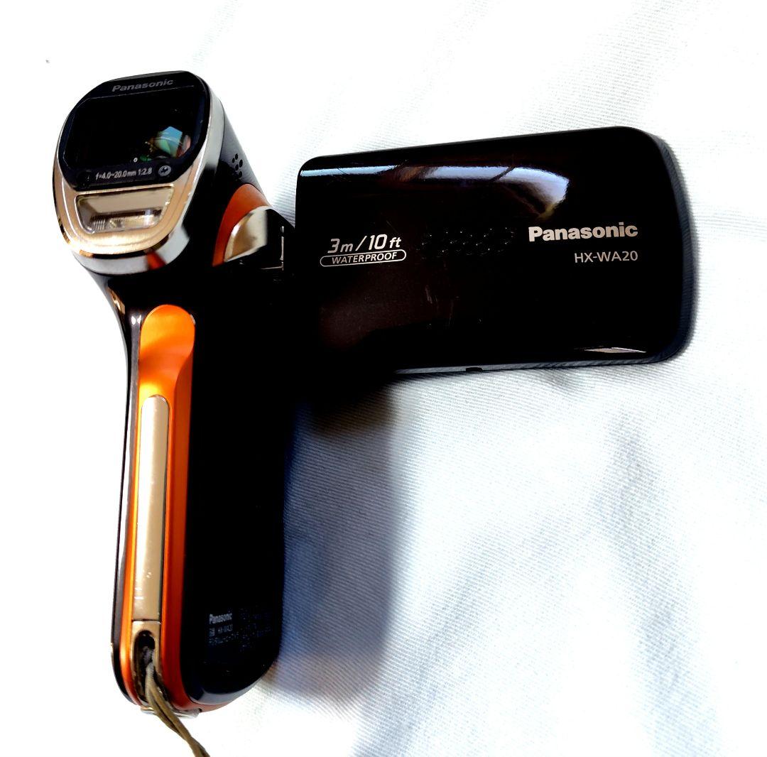 Panasonic　デジタルビデオカメラ HX-WA20-H(中古)
