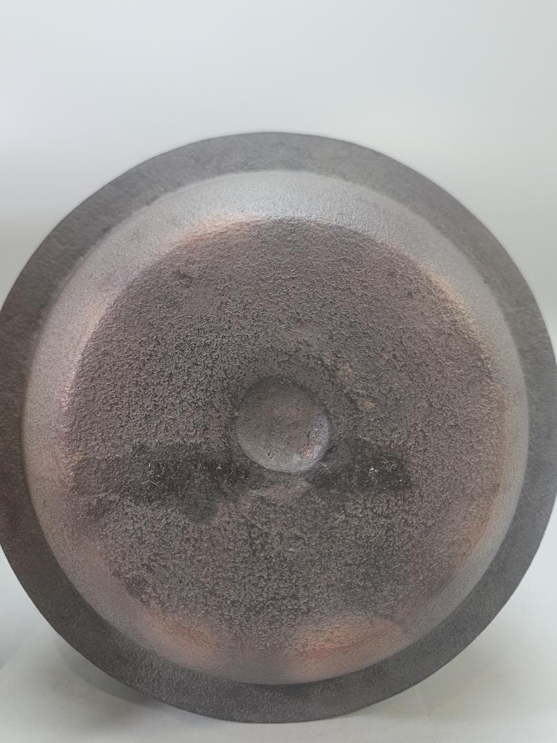 茶道具 仙鏡 富士釜 釜師 菊地政光 造 共箱 美品 DT802
