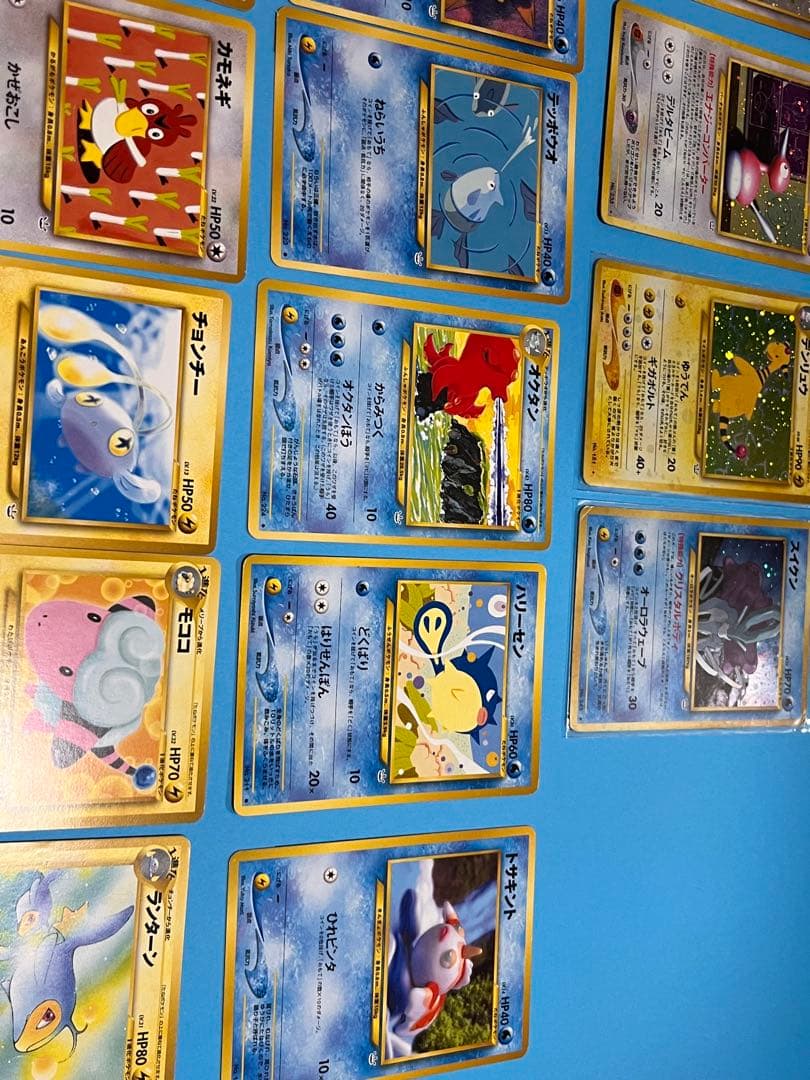 ポケモンカード旧裏　拡張パック第3弾 めざめる伝説　スイクン