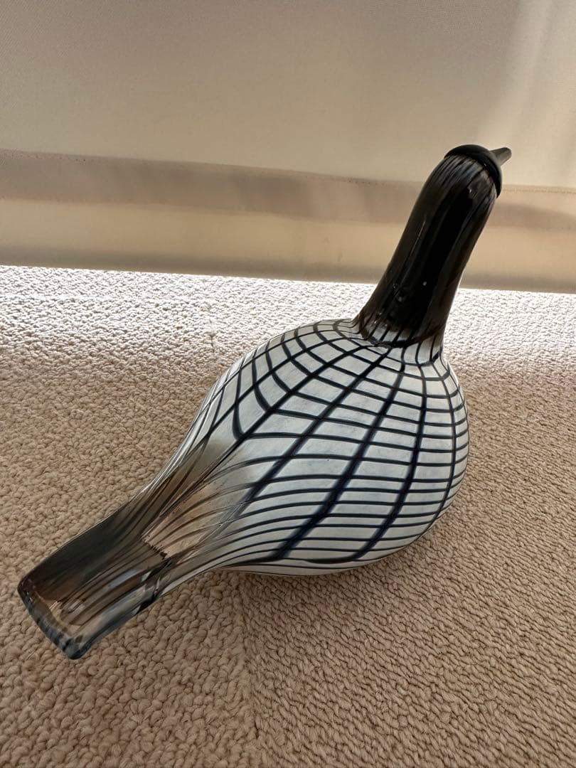 工芸品 OIVA TOIKKA BIRD Small Loon Pikku-Kuikka