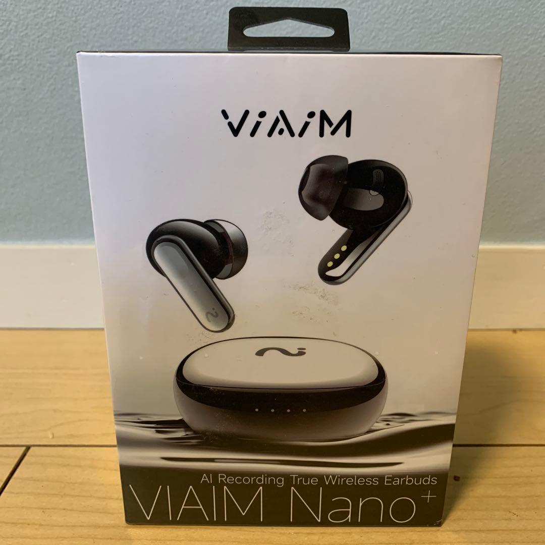 新品未使用　VIAIM NANO+ 翻訳　イヤホン　AI ヴィエイム　ナノプラス