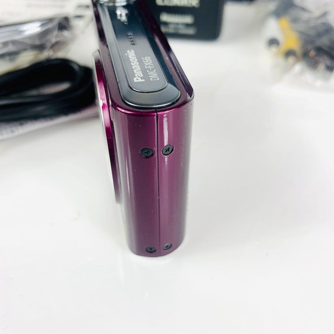 極美品 Panasonic LUMIX DMC-FX66 デジタルカメラ