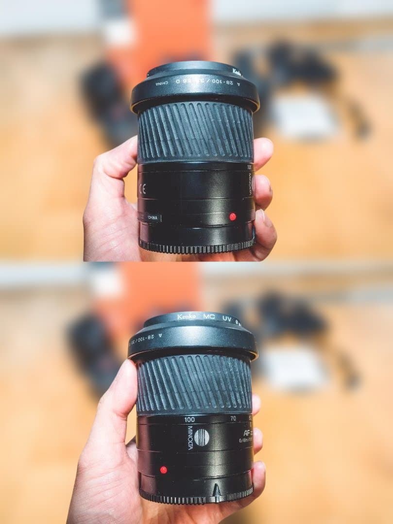 【ジャンク】SONY α100 デジタル一眼レフカメラ　レンズ4本セット