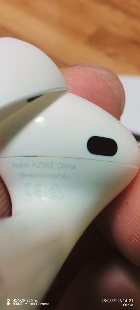 AirPods Pro1& Airpods 3どちらのセットも問題なく使えます。