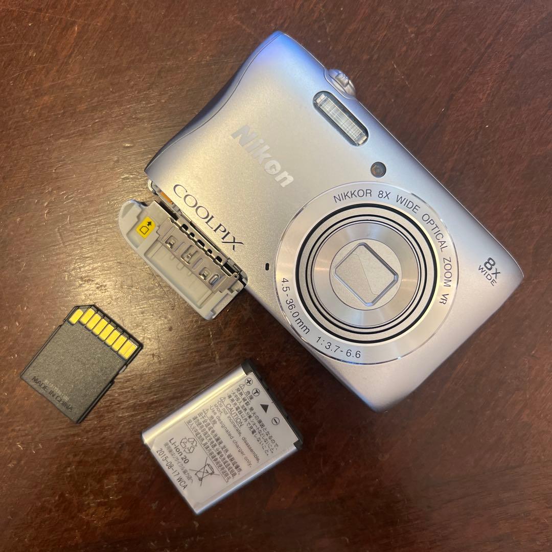 (Nikon COOLPIX S3700 動作未確認 ジャンク コンパクト
