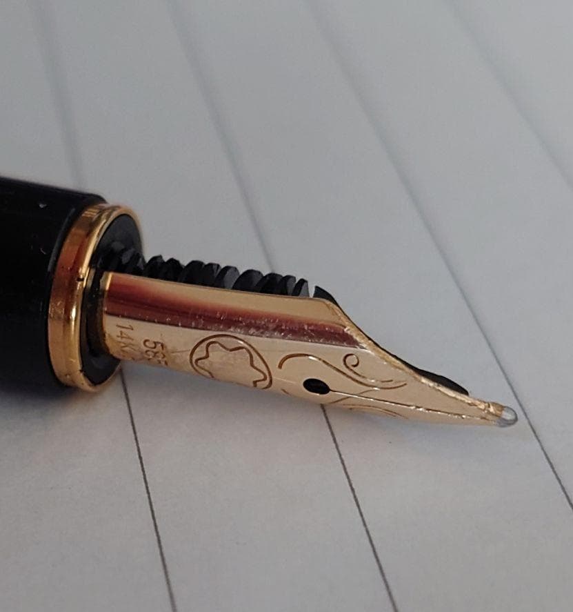montblanc ノブレスオブリージュ 万年筆 14K