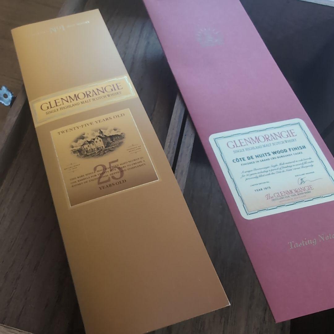 Glenmorangie 25年 の木箱