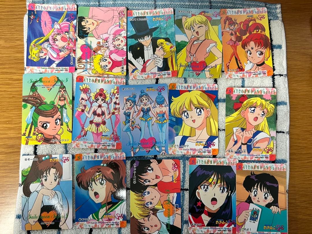 【カードケース付き】セーラームーン　カードダス　まとめ売り