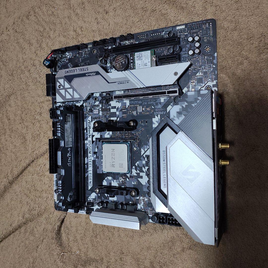 メモリ16G+RX590+SSD256Gb+B550M+Ryzen5 3600