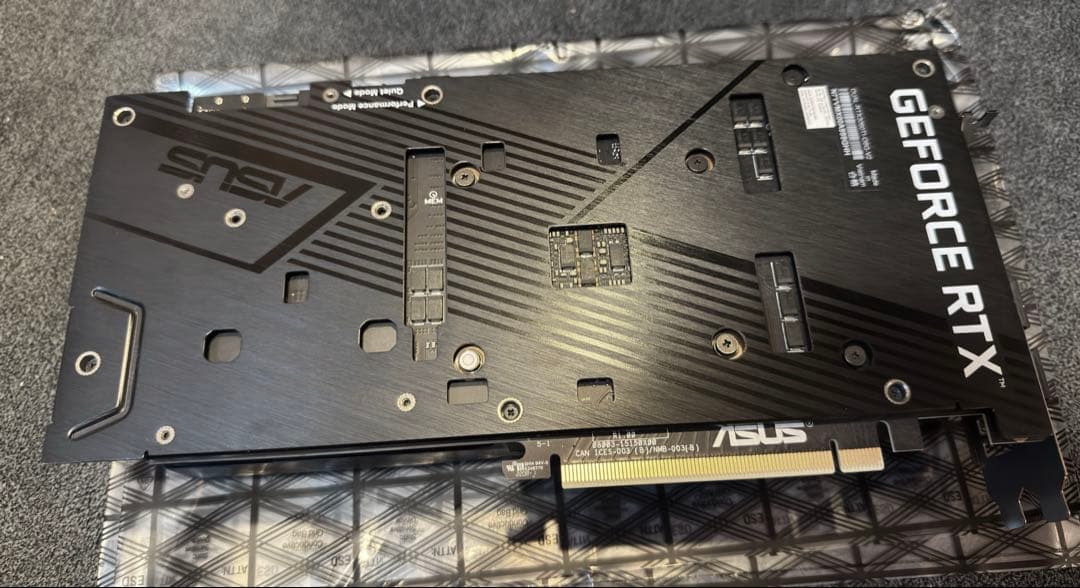 グラフィックボード・グラボ・ビデオカード ASUS Dual GeForce RTX 3060 Ti OC 8GB