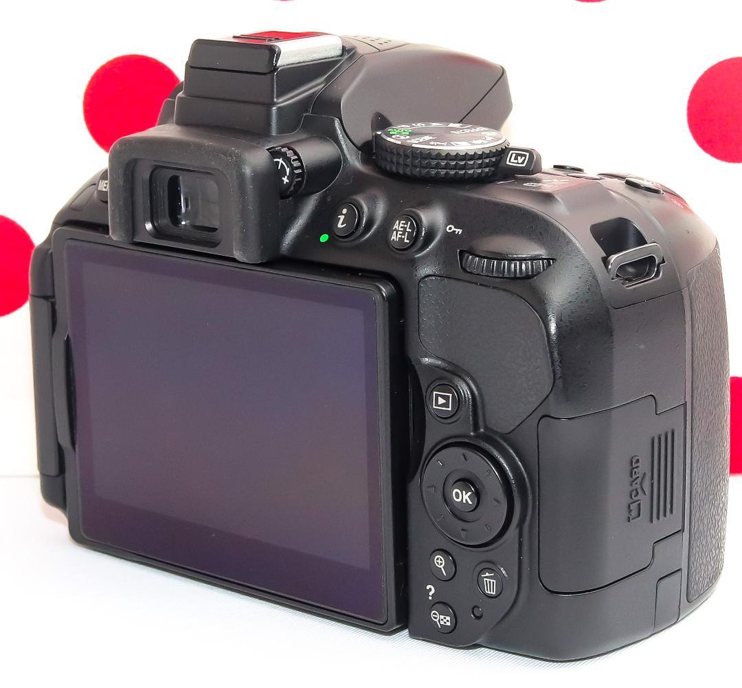 Nikon D5300❤スマホに転送❤Wi-Fi搭載❤動画＆自撮りラクラク！