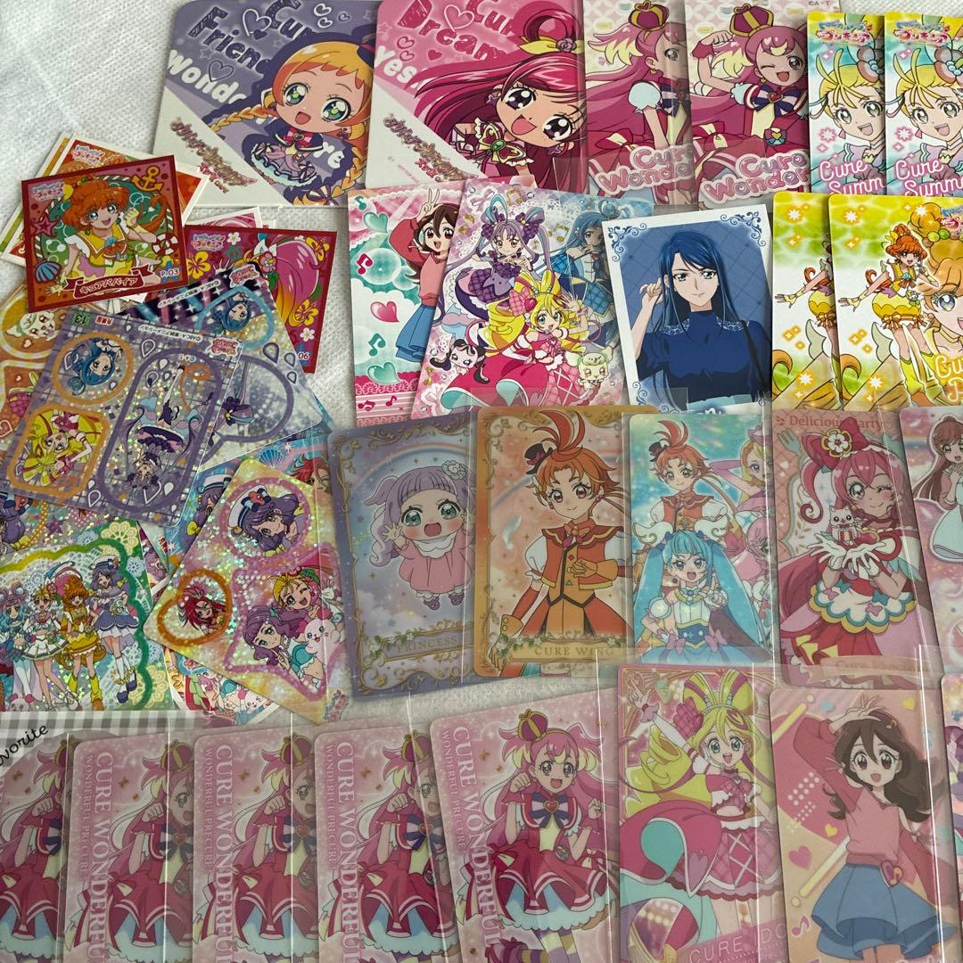 プリキュア カードウエハース キュアドリーム キュアピース キュアスカイ HR