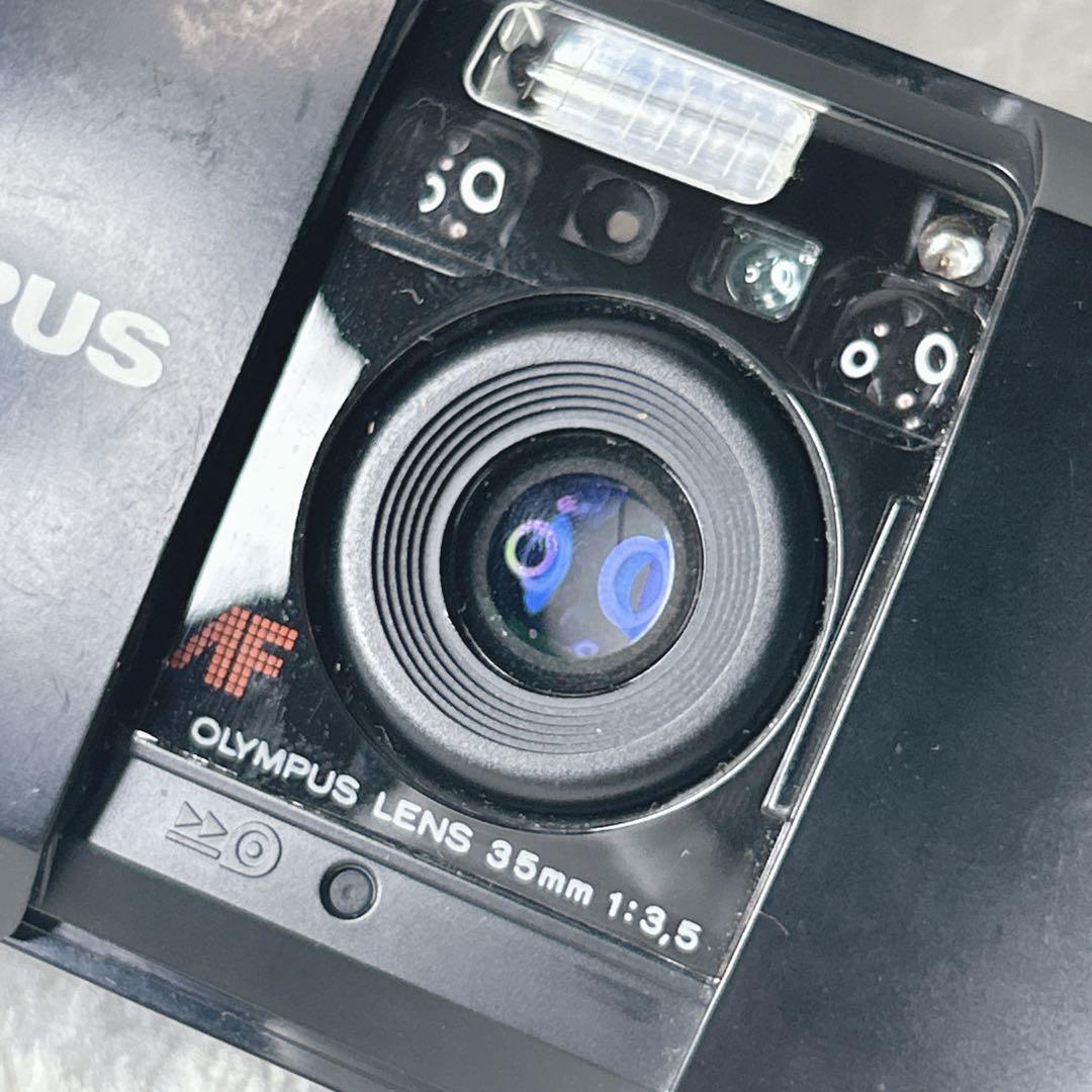 訳あり　初代　OLYMPUS μ ミュー　ブラック　35mmf3.5