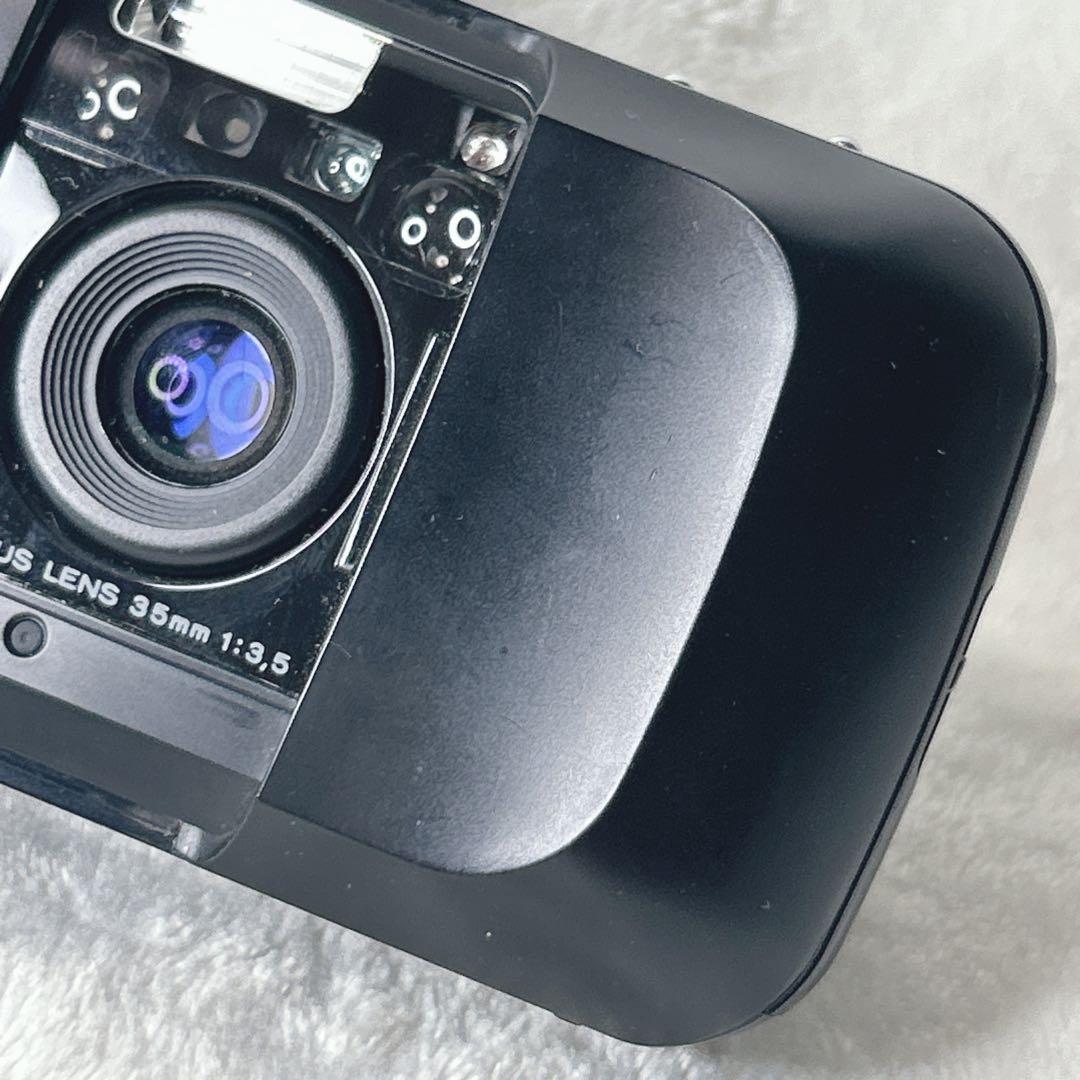訳あり　初代　OLYMPUS μ ミュー　ブラック　35mmf3.5