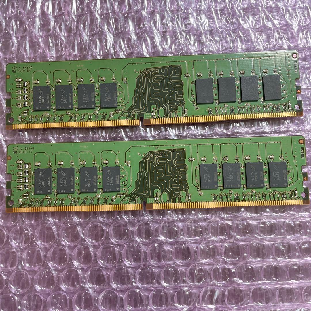 片*桐様 crucial製　DDR4 3200MHz 16GB×2 32GB