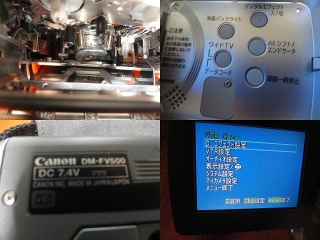 動作良好◆キャノン DM-FV５００ ダビングOK ミニDV