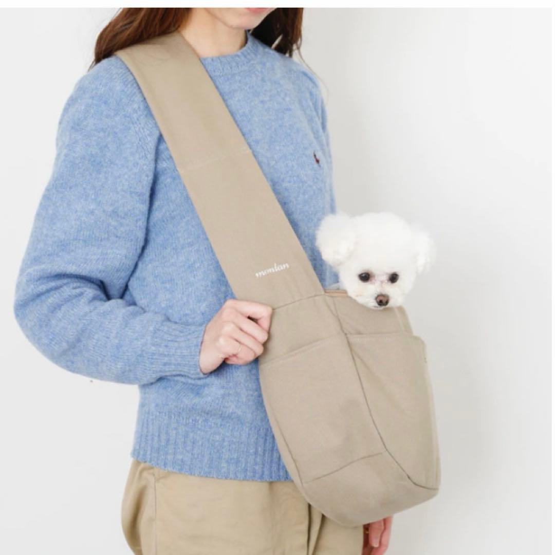 ❤️ moncheri ❤️ドッグスリング　メッシュ付き　新品未使用