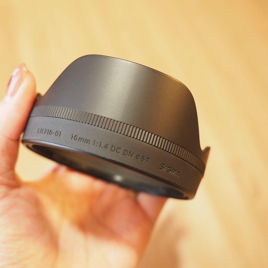SIGMA レンズ　16MMF14DCDNC