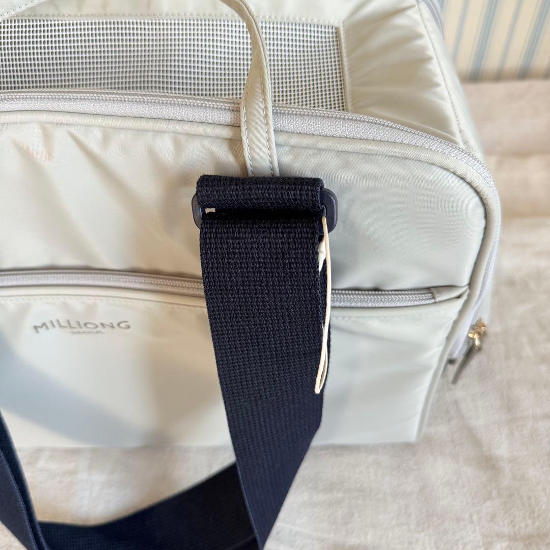 【未使用品】MILLIONG ワンマイルバッグ グレーネイビー