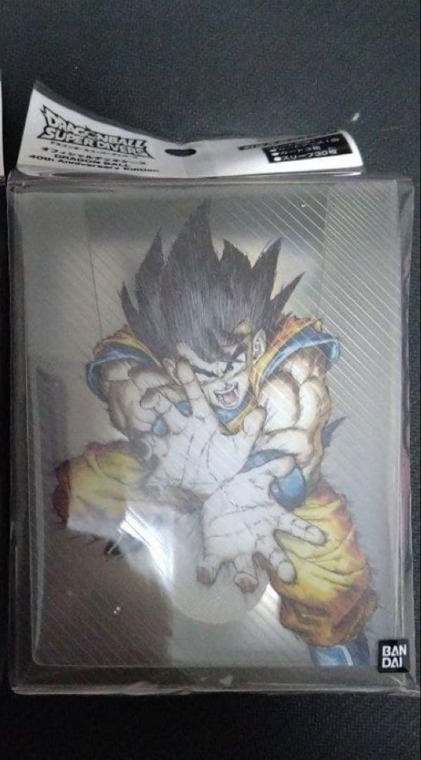 ドラゴンボール40周年記念のスーパーダイバーズカードデッキケース1個　未開封
