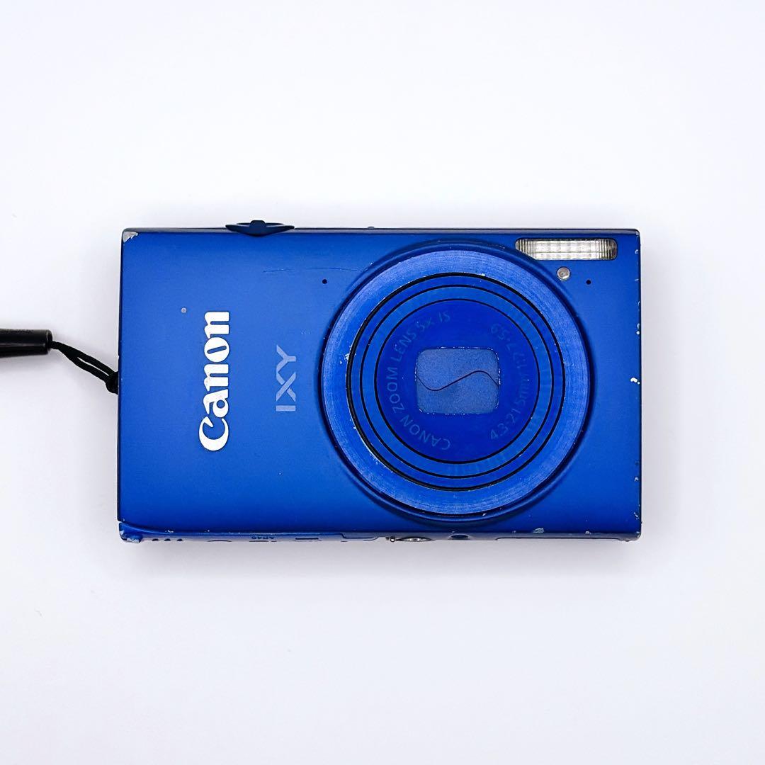 【極希少/Wi-Fi！】Canon IXY 420F ブルー純正充電器・説明書付